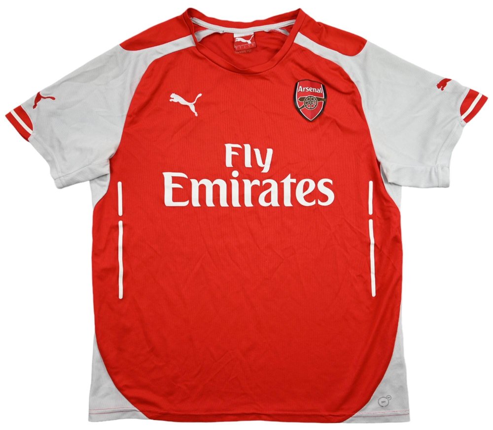 2014-15 ARSENAL LONDON SHIRT L