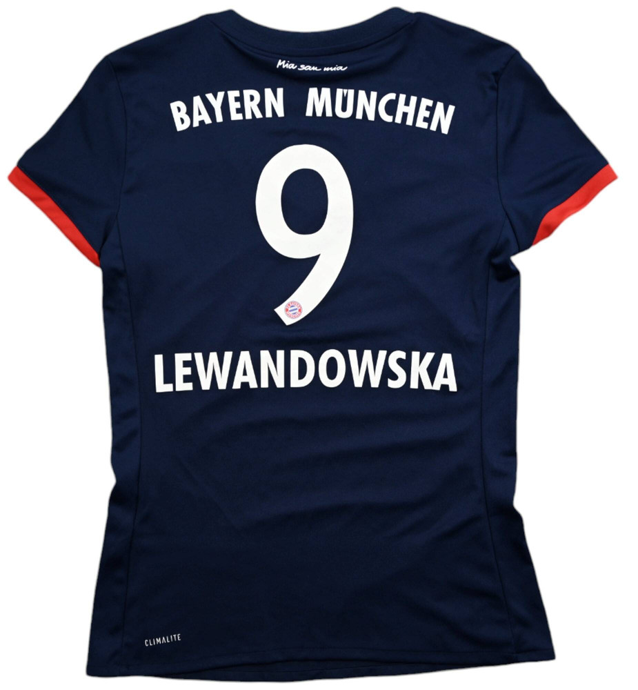 2017-18 BAYERN MUNCHEN *LEWANDOWSKA* KOSZULKA WOMENS S