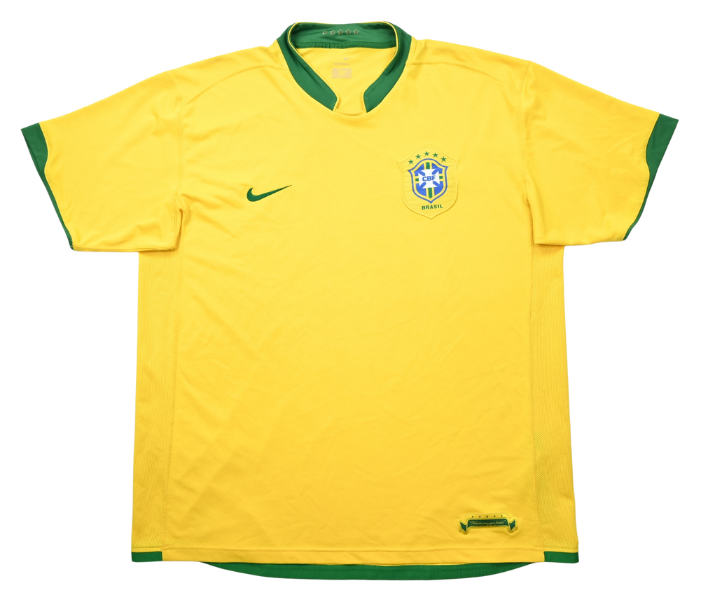 2006-08 BRAZIL SHIRT XL