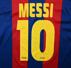 2010-11 BARCELONA *MESSI* KOSZULKA S. BOYS