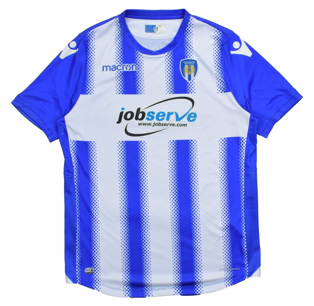 2018-19 COLCHESTER UNITED SHIRT XXL