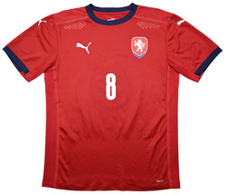 2020-21 CZECH REPUBLIC PLAYER ISSUE SHIRT M