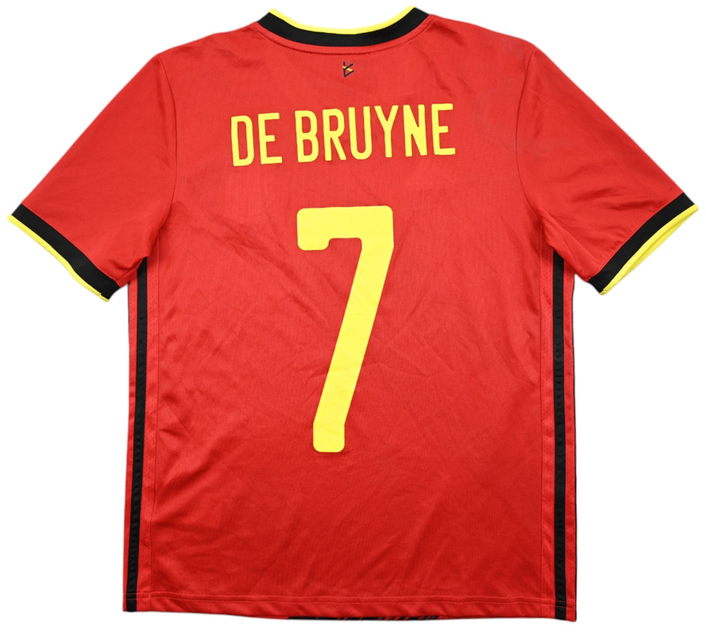 2020-21 BELGIUM *DE BRUYNE* SHIRT L. BOYS