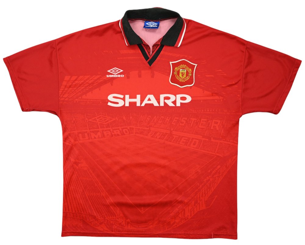 1994-96 MANCHESTER UNITED SHIRT L