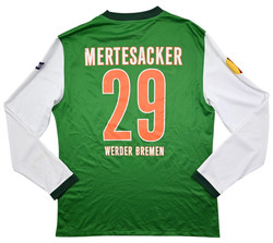 2009-10 WERDER BREMEN *MERTERSACKER* PLAYER ISSUE LONGSLEEVE SHIRT XL