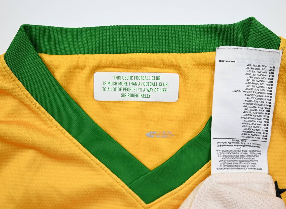 2013-14 CELTIC GLASGOW SHIRT LONGSLEEVE S