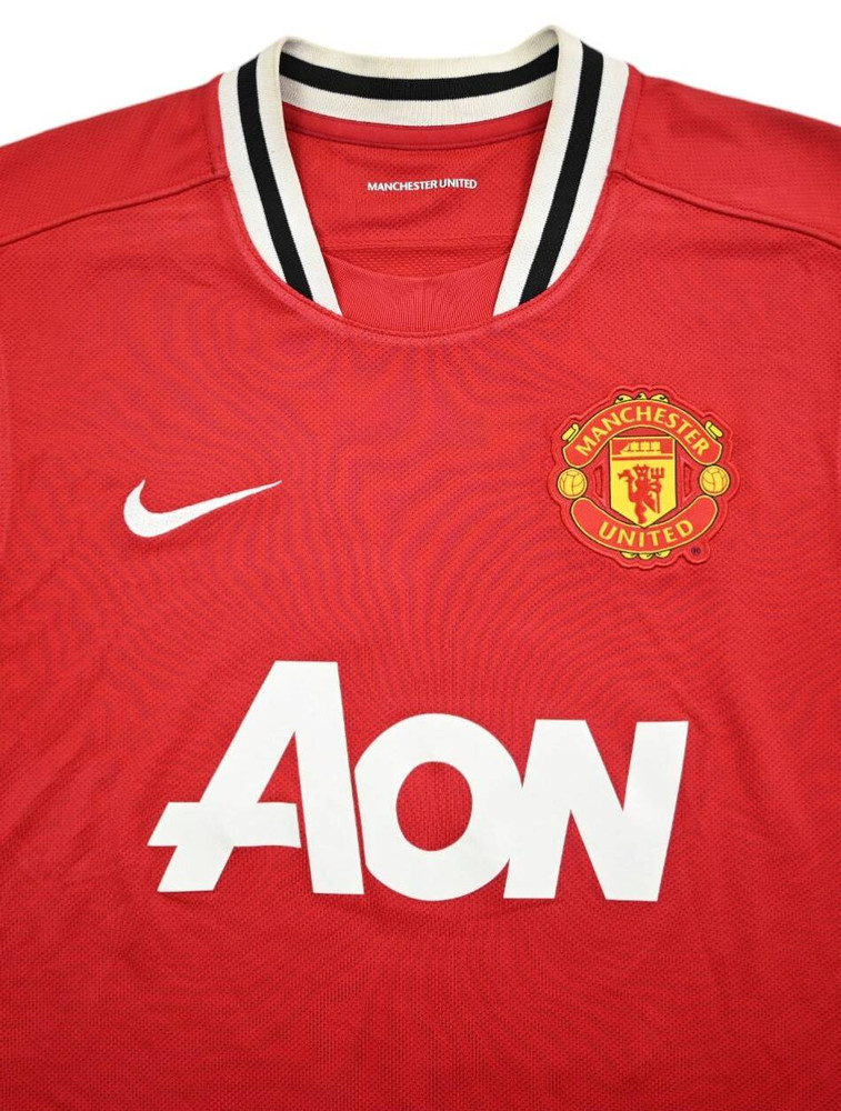 2011-12 MANCHESTER UNITED *CHAMPIONS* SHIRT M