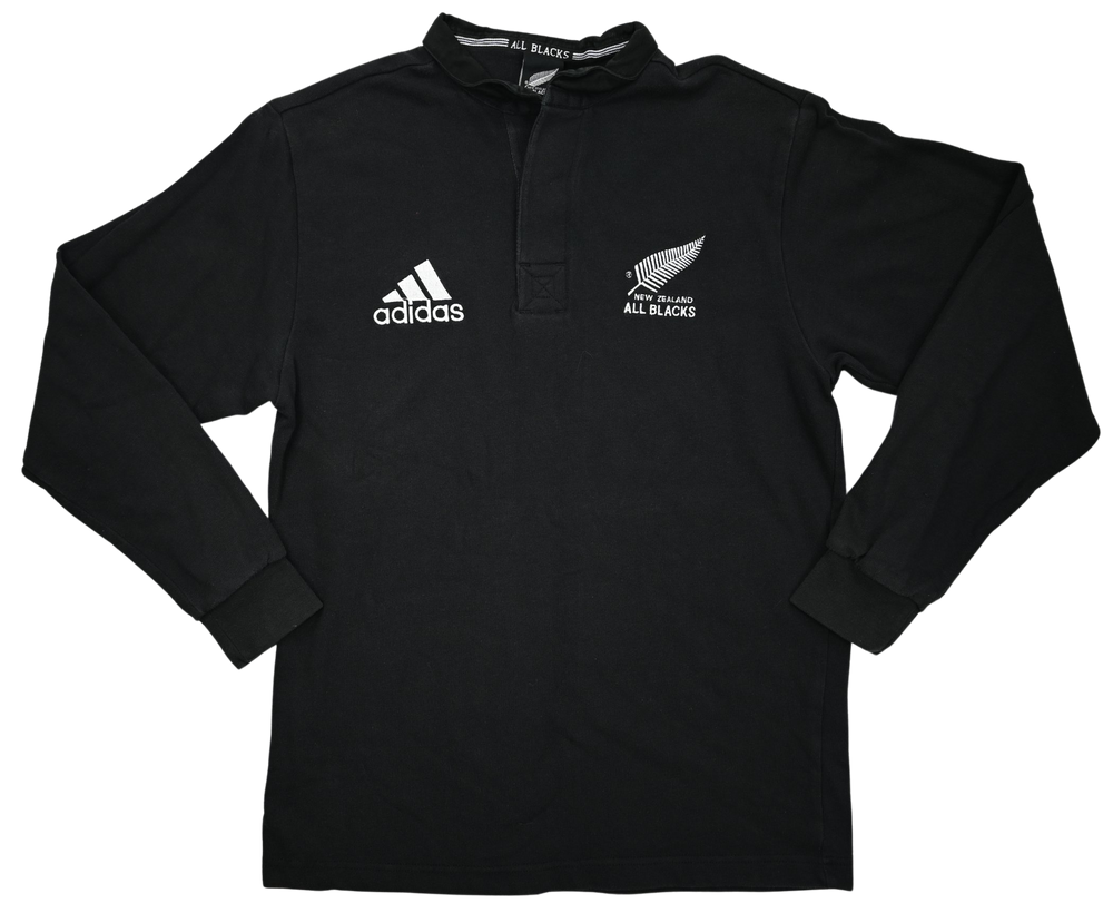 ALL BLACKS NEW ZEALAND RUGBY LONGSLEEVE SHIRT S