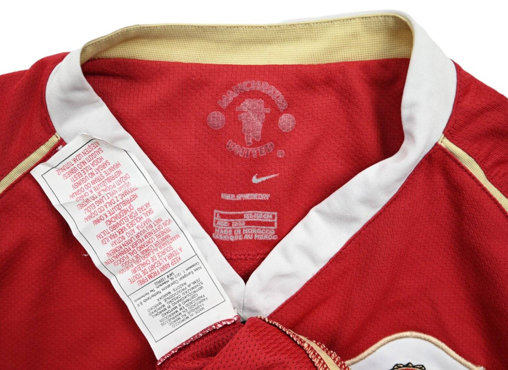 2006-07 MANCHESTER UNITED KOSZULKA L. BOYS