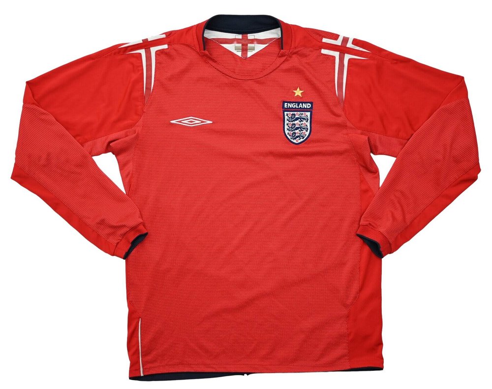 2004-06 ENGLAND LONGSLEEVE XL