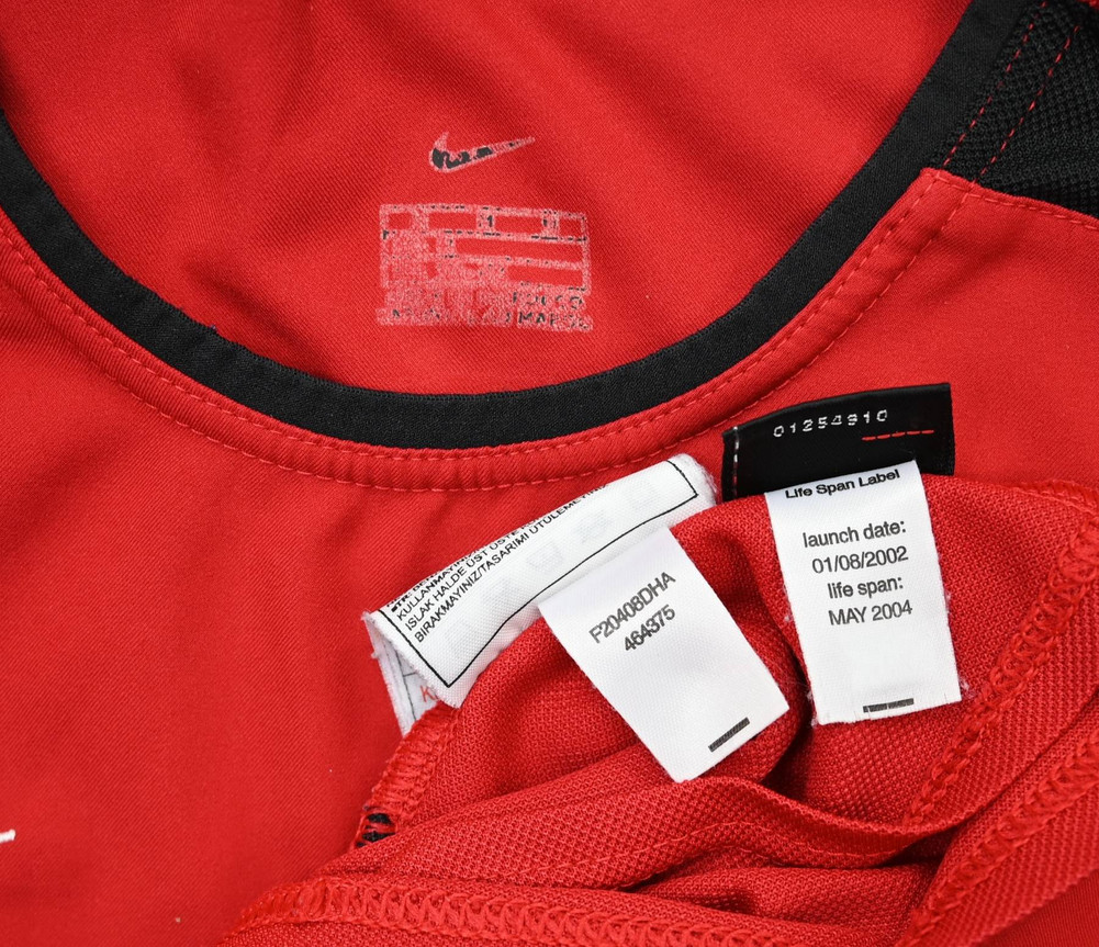 2002-04 MANCHESTER UNITED SHIRT M. BOYS