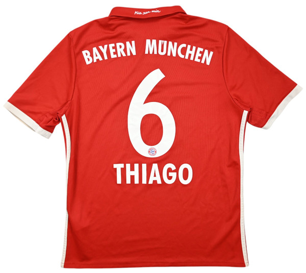 2016-17 BAYERN MUNCHEN *THIAGO* SHIRT XL. BOYS 