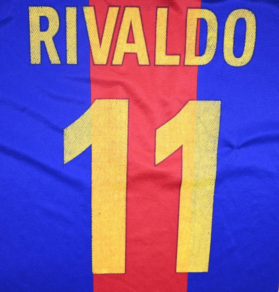 1998-00 FC BARCELONA *RIVALDO* KOSZULKA XXL