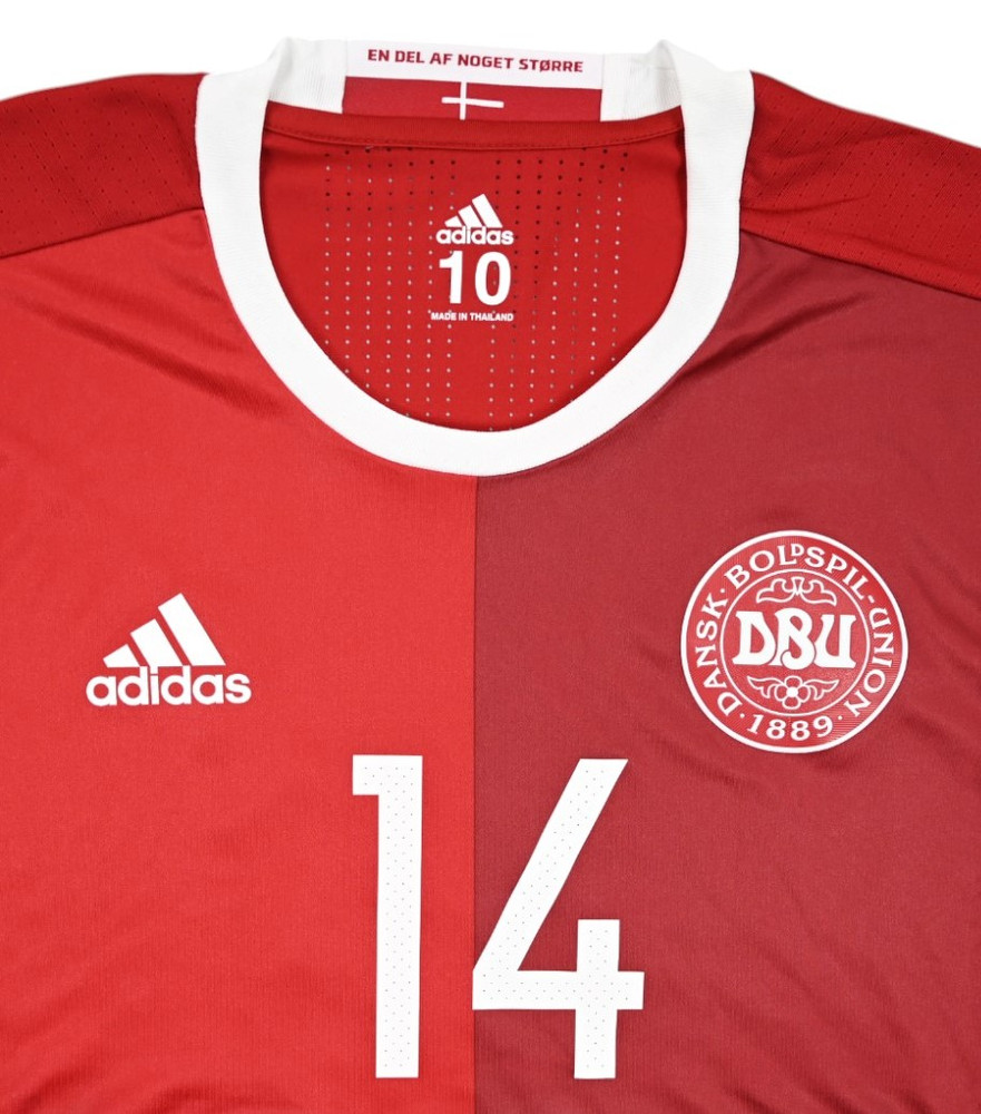 2016-17 DENMARK #14 PLAYER ISSUE KOSZULKA L