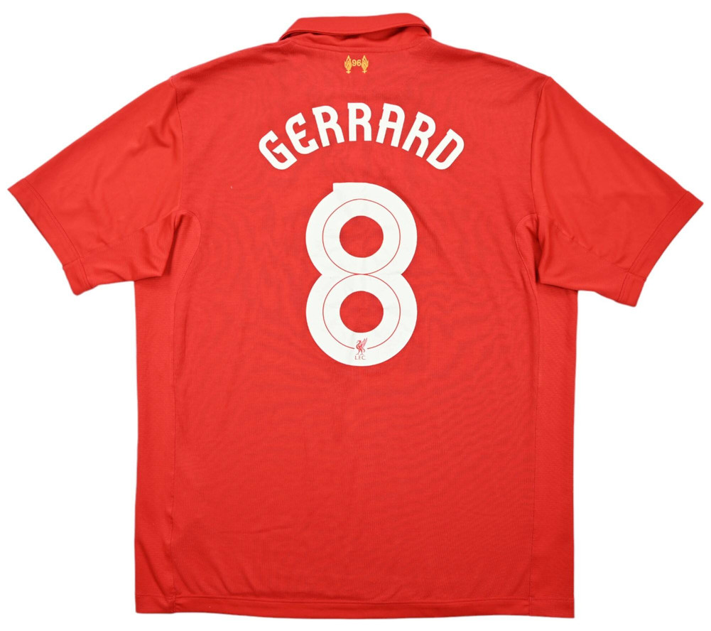 2012-13 LIVERPOOL *GERRARD* KOSZULKA XL