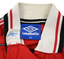 1998-00 MANCHESTER UNITED SHIRT L. BOYS