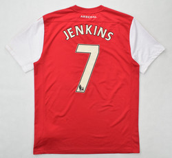 2011-12 ARSENAL LONDON *JENKINS* SHIRT L