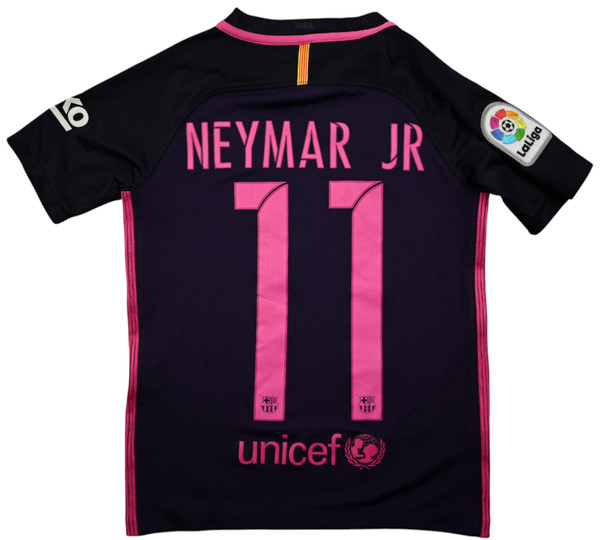 2016-17 FC BARCELONA *NEYMAR JR* SHIRT S. BOYS