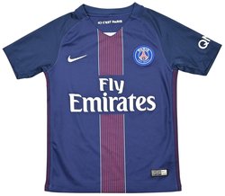 2016-17 PARIS SAINT-GERMAIN SHIRT XS. BOYS  