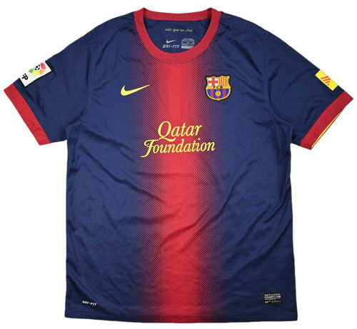2012-13 FC BARCELONA SHIRT XL. BOYS