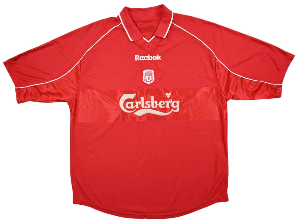 2000-02 LIVERPOOL *GERRARD* SHIRT L