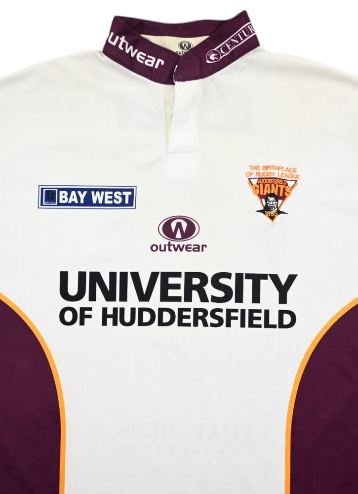 HUDDERSFIELD GIANTS RUGBY SHIRT 2XL