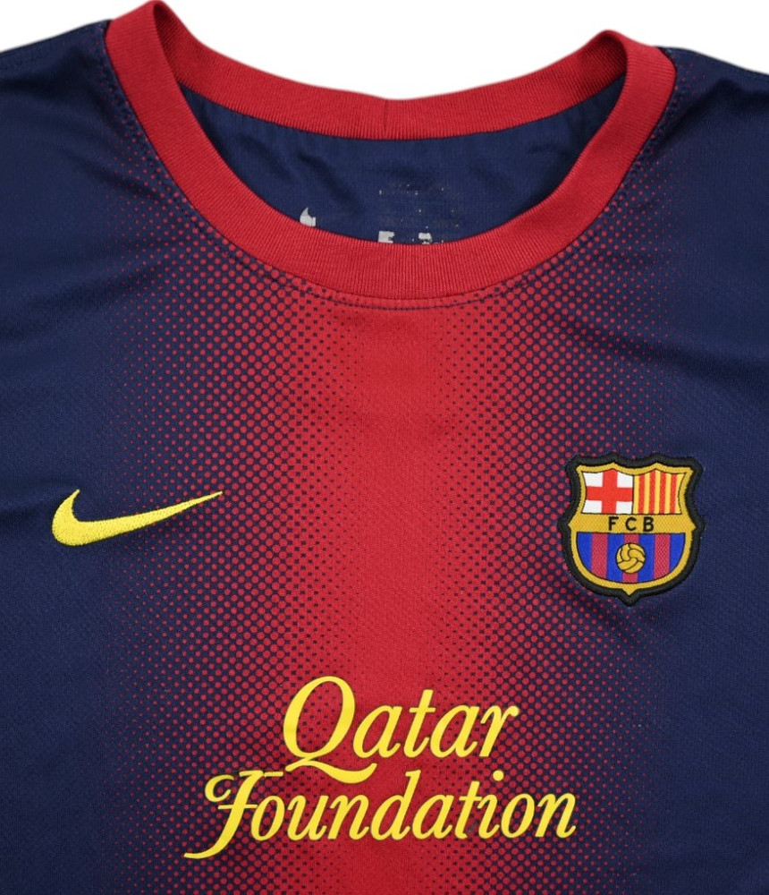 2012-13 BARCELONA SHIRT XS. BOYS