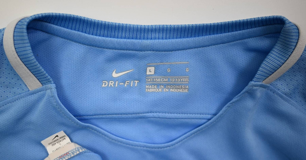 2017-18 MANCHESTER CITY SHIRT L. BOYS