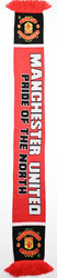 MANCHESTER UNITED PRIDE OF THE NORTH SCARF
