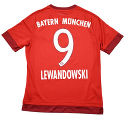 2015-16 BAYERN MUNCHEN *LEWANDOWSKI* SHIRT L. BOYS