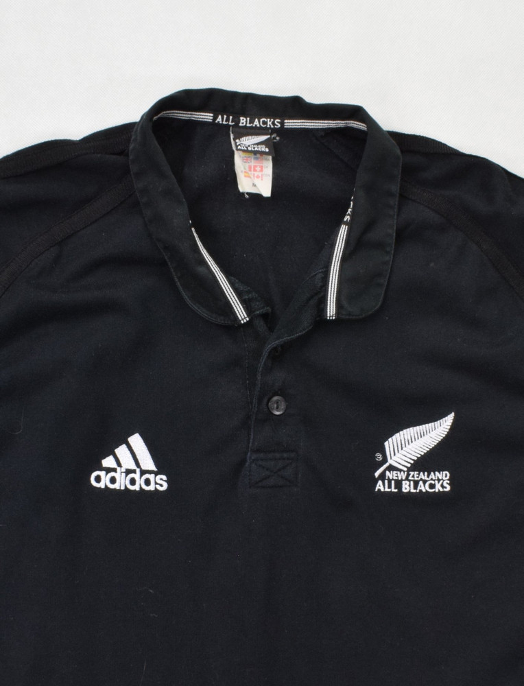 ALL BLACKS NEW ZEALAND RUGBY ADIDAS SHIRT M