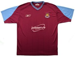 2003-05 WEST HAM UNITED SHIRT XS