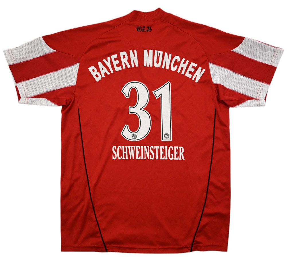 2010-11 BAYERN MUNCHEN *SCHWEINSTEIGER* KOSZULKA L. BOYS