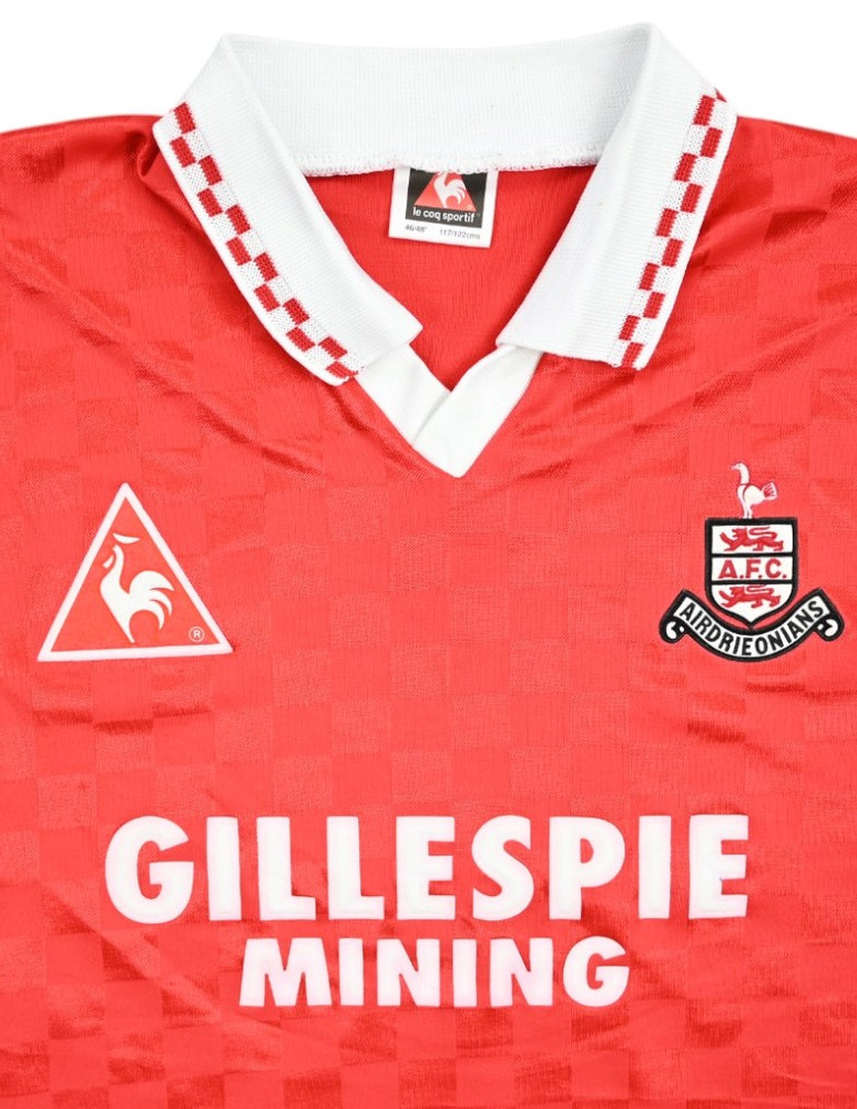 1996-97 AIRDRIEONIANS KOSZULKA XL