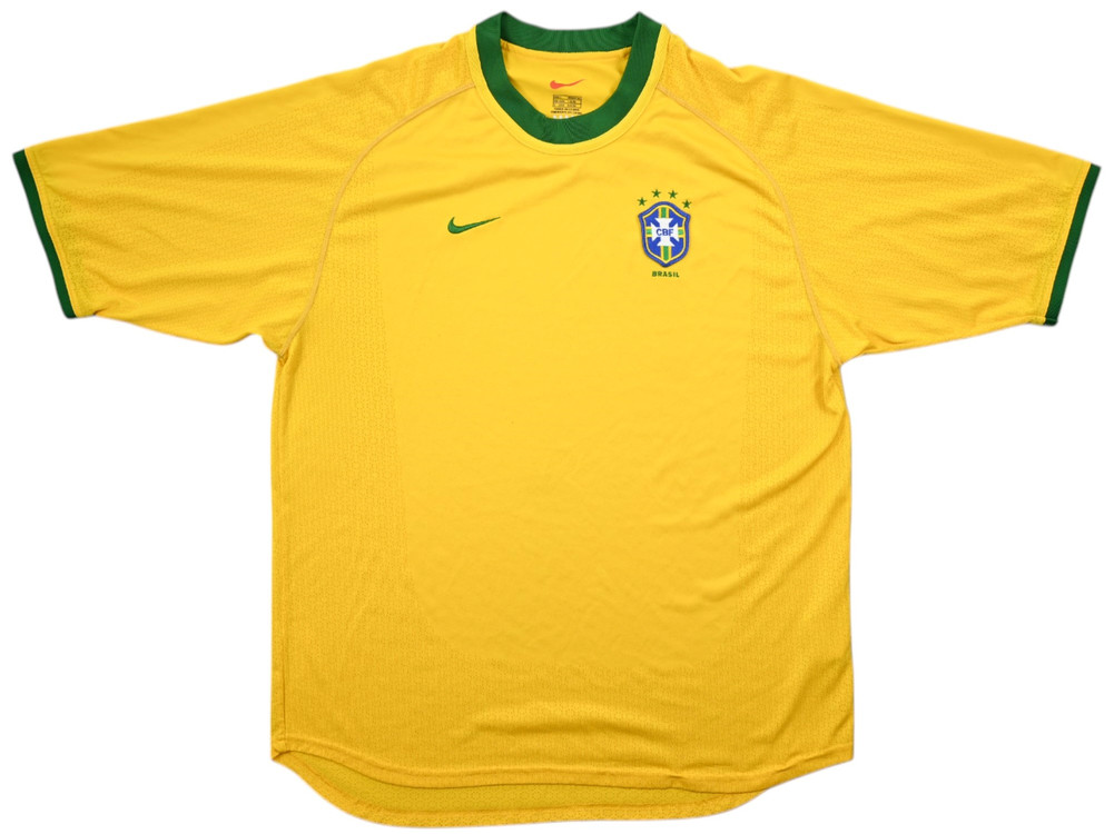 2000-02 BRAZIL SHIRT L