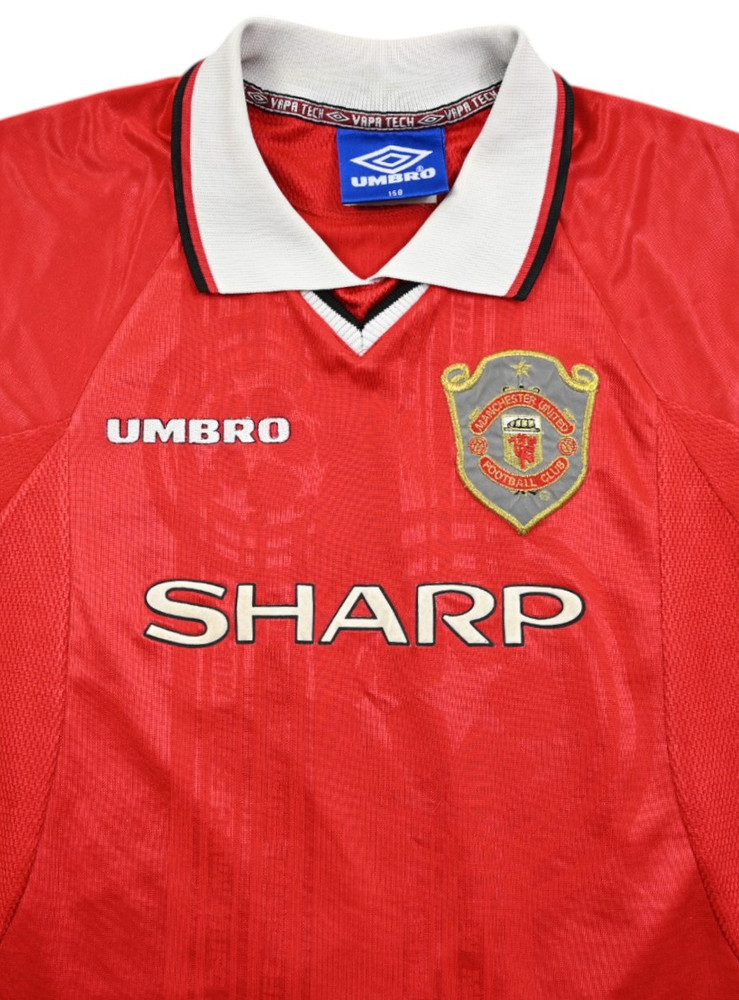 1997-00 MANCHESTER UNITED SHIRT M. BOYS