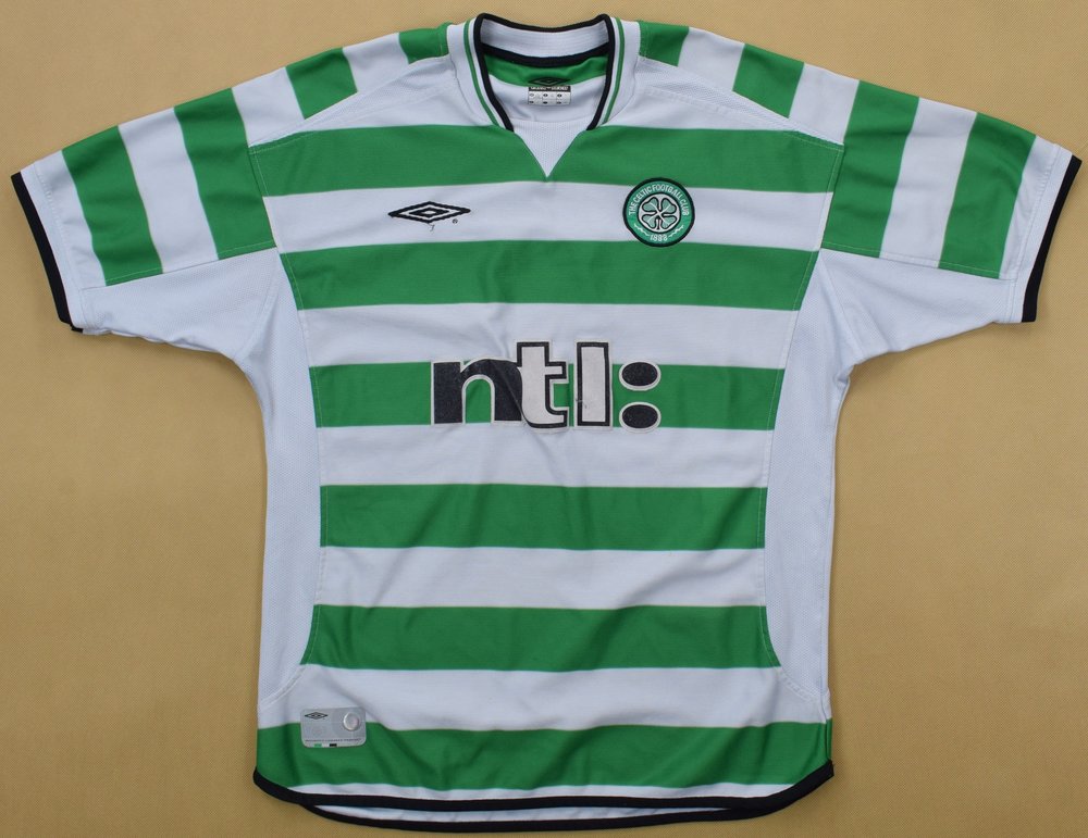 2001-03 CELTIC GLASGOW SHIRT L