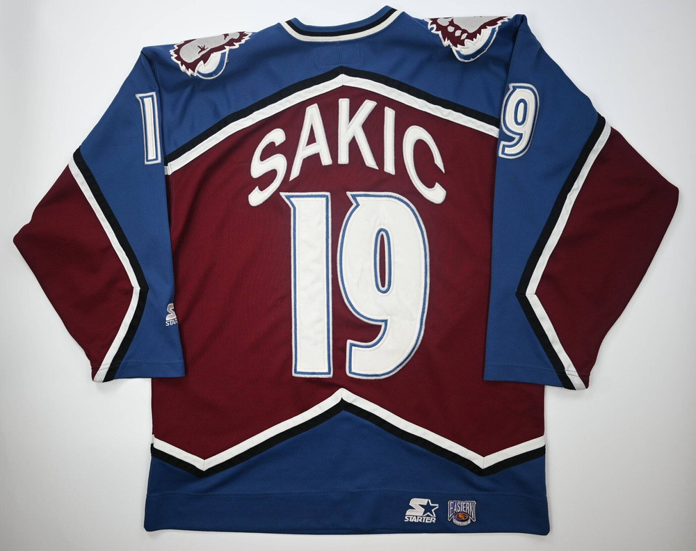 COLORADO AVALANCHE *SAKIC* NHL KOSZULKA L