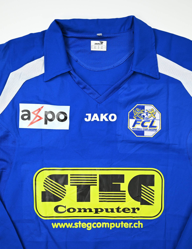 2006-07 FC LUZERN *PAQUITO* MATCH ISSUE SHIRT M/L