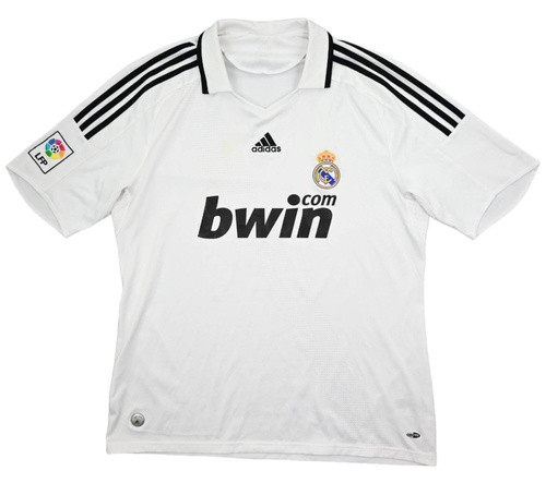 2008-09 REAL MADRID *SERGIO RAMOS* SHIRT XL