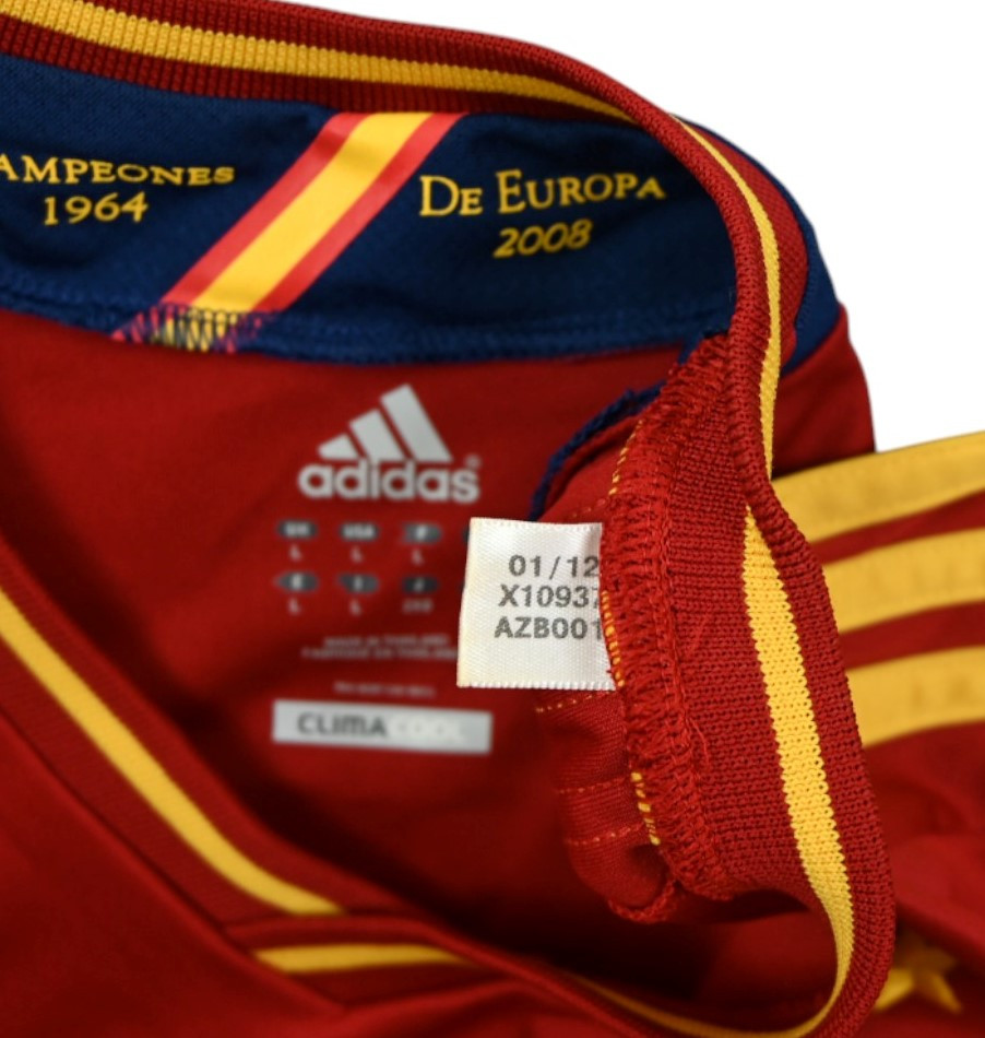 2011-12 SPAIN *A. INIESTA* SHIRT L