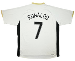 2006-08 MANCHESTER UNITED *RONALDO* SHIRT XL