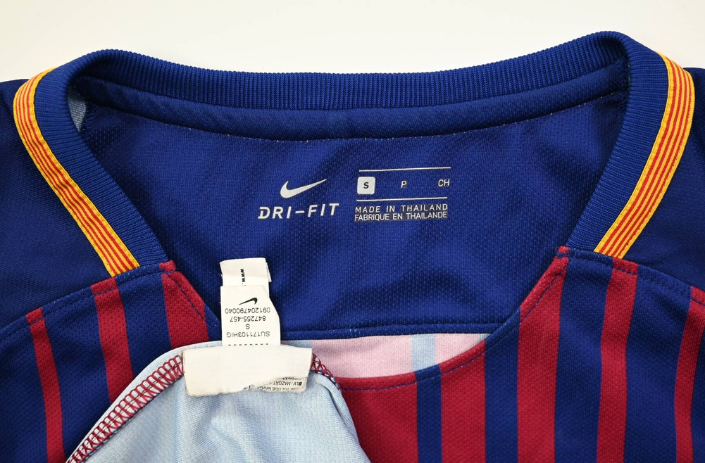 2017-18 FC BARCELONA *MESSI* SHIRT S