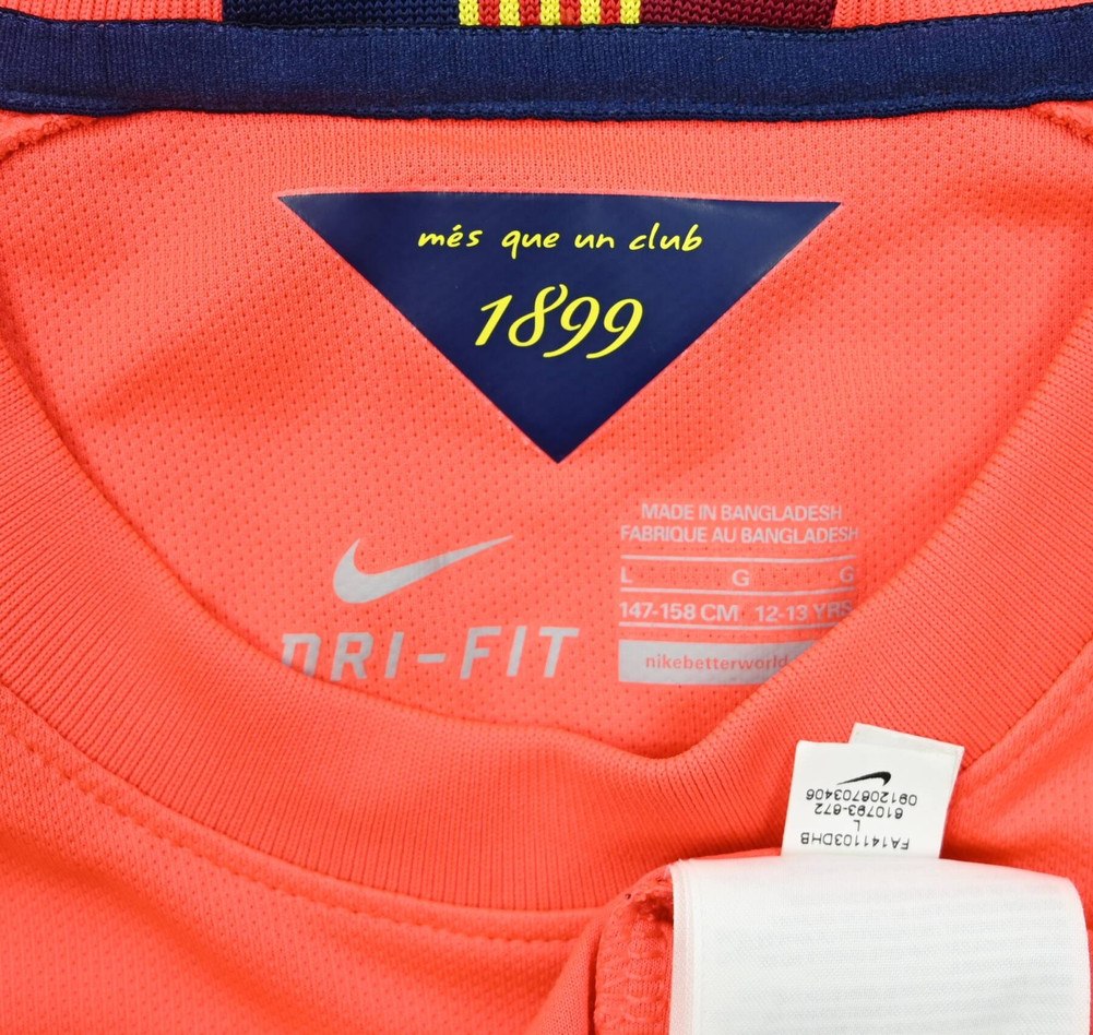 2014-15 FC BARCELONA *SUAREZ* KOMPLET L. BOYS