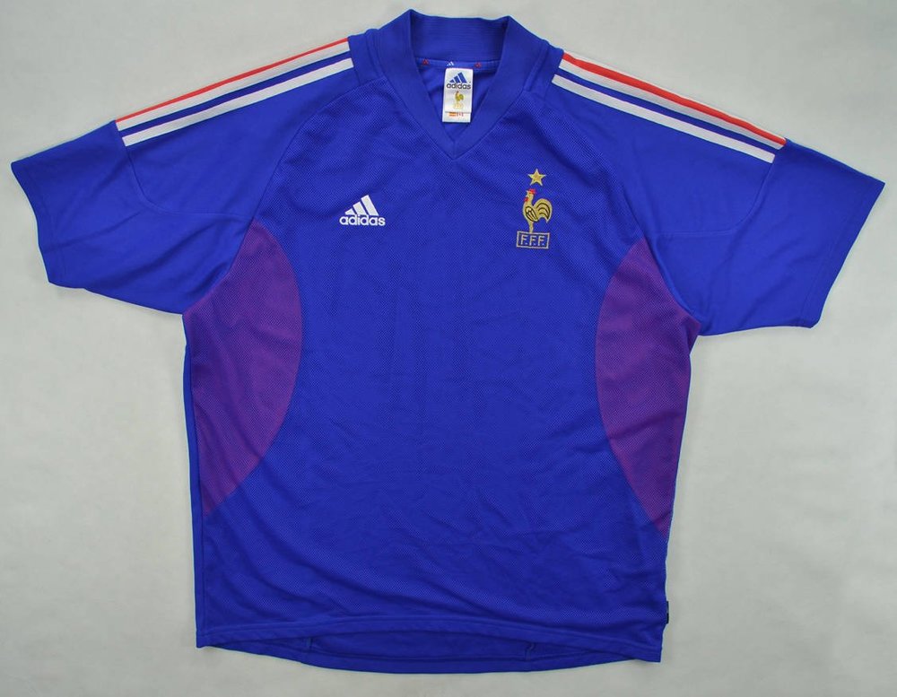 2002-04 FRANCE SHIRT XL