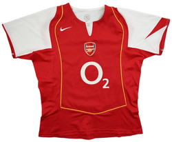 2004-05 ARSENAL LONDON SHIRT WOMENS L