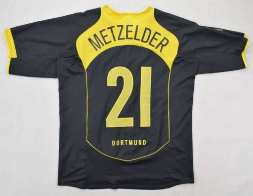 2004-05 BORUSSIA DORTMUND *METZELDER* SHIRT L