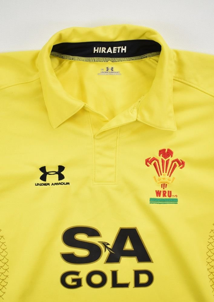 WALES RUGBY UNDER ARMOUR SHIRT L