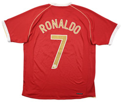2006-07 MANCHESTER UNITED *RONALDO* KOSZULKA L