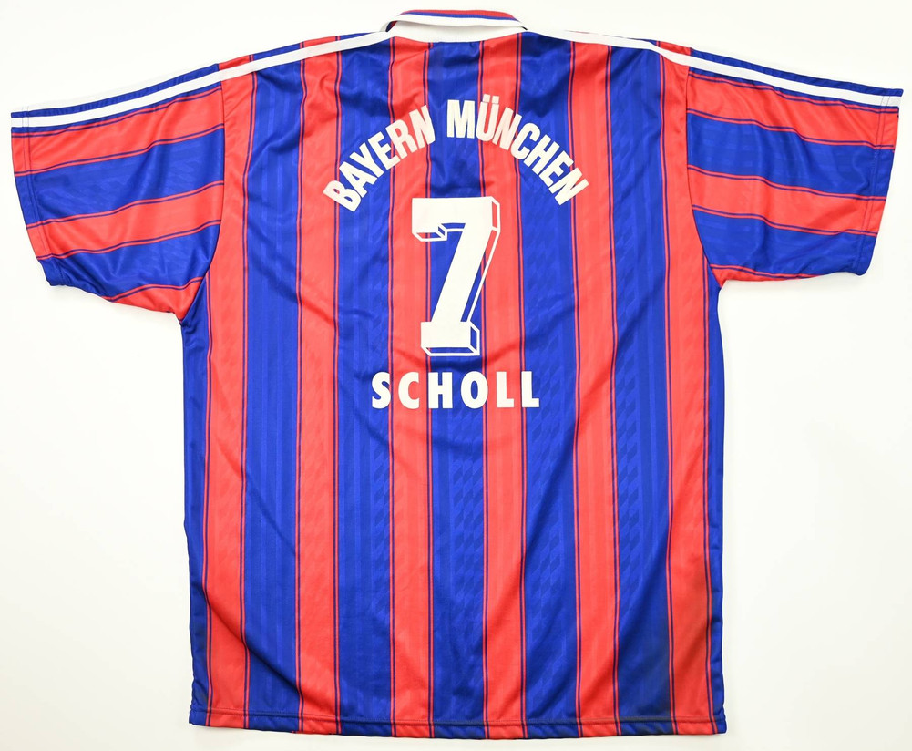 1995-97 BAYERN MUNCHEN *SCHOLL* KOSZULKA XL